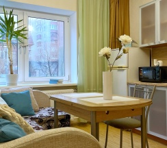 Квартира в Апартаменты на Санкт-Петербург, пр-т Славы, 40к6