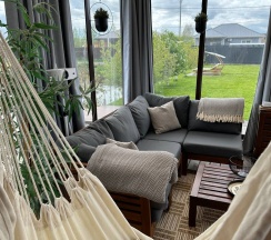 Дом с баней и мангальной зоной в Nickol house&sauna