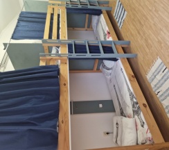 Кровать в 8 местном номере А в Hostelroof_vl