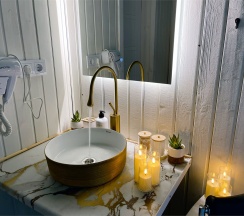 Номер с джакузи «Могучая ель» в Aldi-Karelia