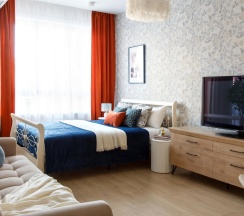 1-комнатные апартаменты студия в Rasko Home