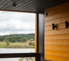 Ягодный домик с террасой в Ягодная Деревня