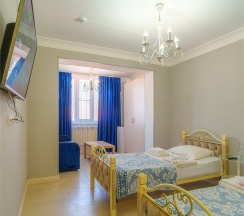 Делюкс с двумя односпальными кроватями в Энергетик