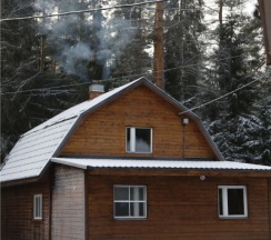 Дом с камином в Вуокса-хутор