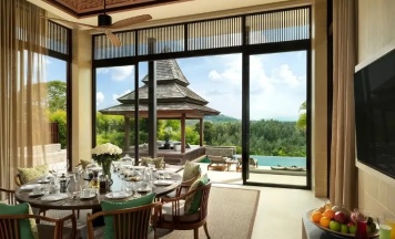 Резиденция с 3 комнатами с видом на море в Anantara Layan Phuket Resort