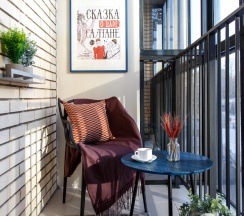 1-комнатные апартаменты студия в Rasko Home