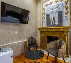 ДеЛюкс с круглой кроватью в Мартон Сказка