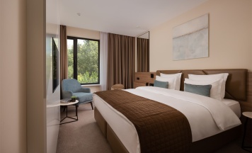 СТАНДАРТ с одной широкой кроватью в Palmira Garden Hotel & SPA