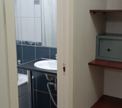 Уютный номер с двуспальной кроватью в Имидж