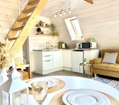 Участок с домиком "Репа" А-фрейм категории стандарт в Ланьдиво