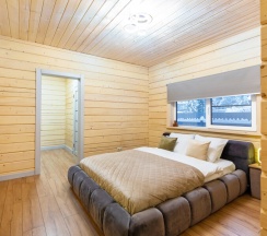 Современный коттедж 120 кв.м. для 8 гостей рядом с Охта парком в Solar House