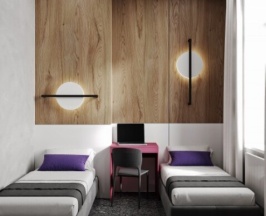 Стандартный номер с двумя односпальными кроватями в Greenfeel Stavropol