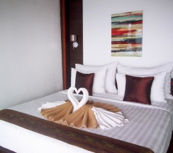 Бунгало Deluxe с видом на море в Chareena Hill Resort - Pattaya Beach Koh Lipe