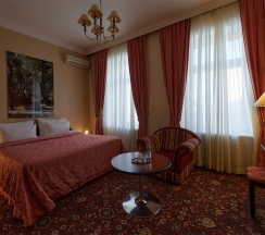 Стандарт с одной большой кроватью в Marco Polo Moscow
