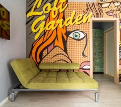 Номер Делюкс с кроватью размера "king-size" в Loft Garden