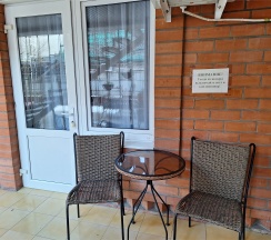 "НЕБО 2" Трехместный Комфортный номер с кроватями TWIN/DBL и одноместным диваном на 1 этаже в ГД "Цитрус" в Цитрус