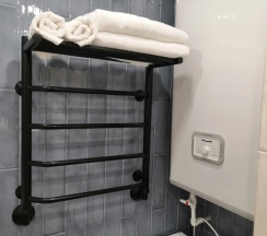 Двухместный люкс с балконом (двуспальная кровать) в Luxury Studio Na Pushkina Flat