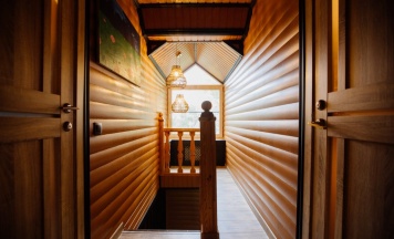 Четырёхместный семейный коттедж в Holiday home in Roschino