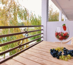 Трёхместный Комфорт с балконом в Уральские самоцветы