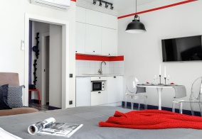 Апартаменты UzorApart Дизайнерская квартира на набережной в центре, пляж, парковка в Новороссийске