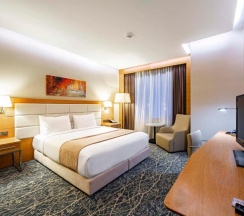 Двухместный номер Standard с частичным видом на море 2 отдельные кровати в Holiday İnn