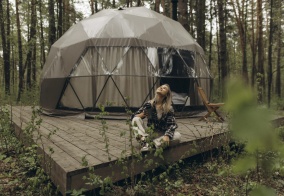 Глэмпинг Villy Uley Oka в Московской области