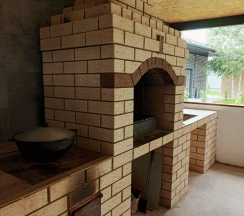 Коттедж с сауной в Villa Bizon