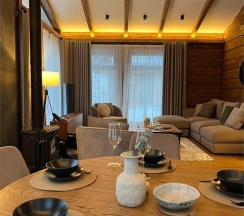 Шале с двумя спальнями в Ozon Azau chalet