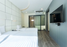 Семейный люкс с 2 комнатами в Qiu Hotel Sukhumvit