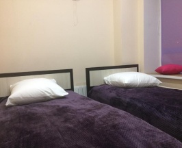 Номер эконом с 2 односпальными кроватями в Арт-Хостел