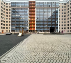 108, Евро-двухкомнатные апартаменты ЖК "LIKE" (Метро Площадь Мужества, 10 минут пешком) в Rauktis apartments