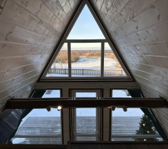 Дом A-frame в Над Рекой