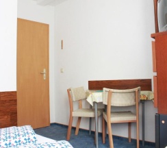 Одноместный номер Standard с красивым видом из окна в Pension Pieschen Dresden