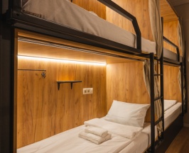 Женский 6-местный номер в Caps Hotel на Остоженке