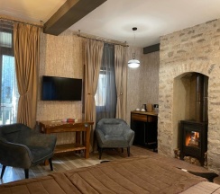 Делюкс с камином в Soloh SPA Village