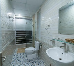 Двухместное семейное бунгало двуспальная кровать в Gecko House Phu Quoc