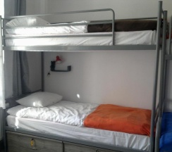 Кровать в общем номере в Hostel Lwowska 11