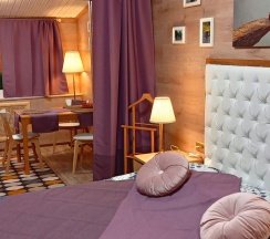 Номер студия с 1 двуспальной кроватью в На ладони