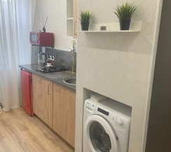 Двухместные апартаменты c 1 комнатой (двуспальная кровать) в Апартаменты в Центре Твери