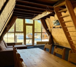 Четырёхместное шале Standard с видом на внутреннюю территорию в Terskol Star