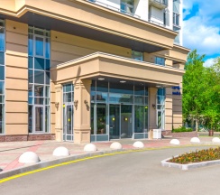 Студия с красивым видом из окна в Апартаменты Welcome Karelia  Riverside в Центре