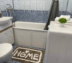 Апартаменты Standard в Апартаменты J&N Apartments Трёхместная студия с балконом в центре города Московский 16