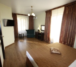 Двухместный номер Standard с балконом и с красивым видом из окна двуспальная кровать в Мечта