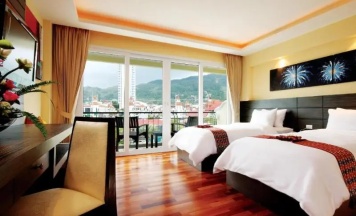 Двухместный номер Deluxe с видом на сад (2 отдельные кровати) в R-Mar Resort and Spa