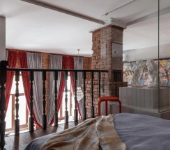 Двухместные апартаменты с 2 комнатами (двуспальная кровать) в Krasnodar aparts