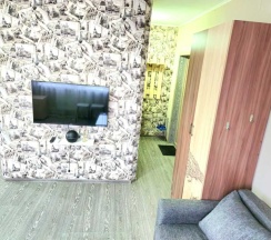 Двухместная студия Classic с красивым видом из окна двуспальная кровать в Барсук