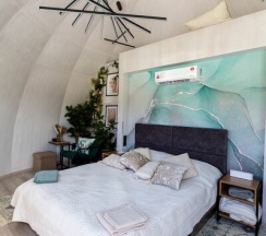 Купол с цветами в Воздух