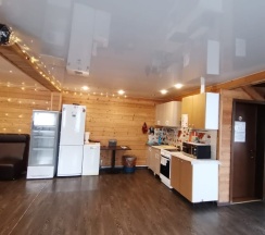 Коттедж с красивым видом из окна в Удачный