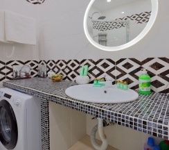 Двухместная студия с видом на город (двуспальная кровать) в Elite Apartments