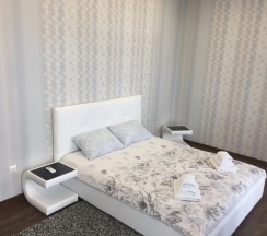 Двухместные апартаменты Superior с балконом (двуспальная кровать) в Апарт-Отель Резиденция